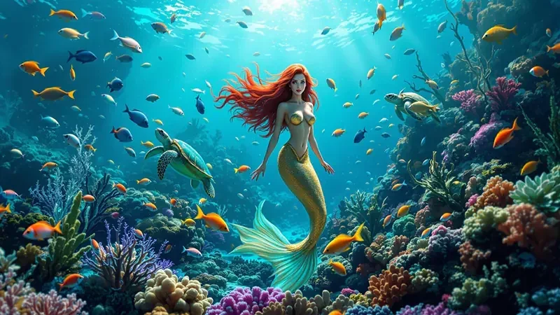 Adegan target ikan dan meriam dalam permainan arcade bawah laut